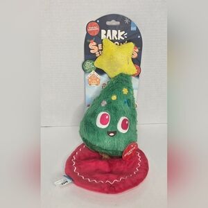 New Bark Box Dog Toy " Bruce Spruce " Christmas Tree Holiday Themed